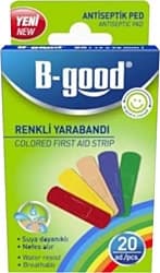 B-Good 20 Adet Renkli Yara Bandı ürün görseli