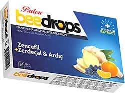Balen Beedrops Zencefil Zerdeçal Ardıç ve Mandalina Aromalı 24'lü Pastil ürün görseli
