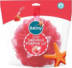 Balmy Naturel Çilek Sabunlu Ponpon Lif ürün görseli