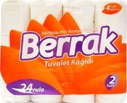 Berrak 2 Katlı 24'lü Tuvalet Kağıdı ürün görseli