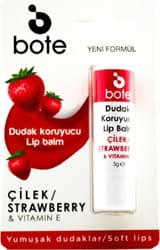 Bote Lip Balm Çilek Aromalı 5 gr Dudak Koruyucu ürün görseli