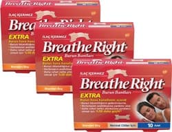Breathe Right Extra Standart Boy 10'lu 3 Paket Burun Bandı ürün görseli