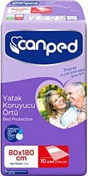 Canped 80x180 cm 10'lu Yatak Koruyucu Örtü ürün görseli