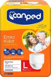 Canped Emici Külot Büyük Boy L 30'lu Hasta Bezi ürün görseli