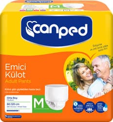 Canped Emici Külot Orta Boy M 30'lu Hasta Bezi ürün görseli