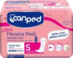 Canped Ultra Küçük Boy (S) 12'li Mesane Pedi ürün görseli