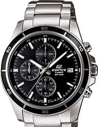 Casio Edifice EFR-526D-1AVUDF Çelik Kordon Gümüş-Siyah Erkek Kol Saati ürün görseli