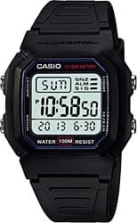 Casio Standart W-800H-1AVDF Siyah Erkek Kol Saati ürün görseli