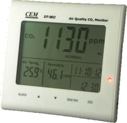 Cem DT-802 Karbondioksit Ölçer Hava Kalitesi Ölçüm Cihazı ürün görseli