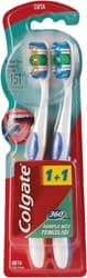 Colgate 360 Komple Ağız Temizliği Orta 2'li Diş Fırçası ürün görseli