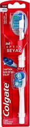 Colgate 360 Pilli Optik Beyaz 2'li Diş Fırçası Başlığı ürün görseli