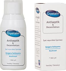 Crystalin Antiseptik 100 ml Gargara ürün görseli