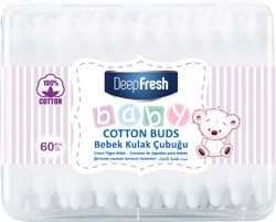 Deep Fresh 60'lı Bebek Kulak Temizleme Çubuğu ürün görseli