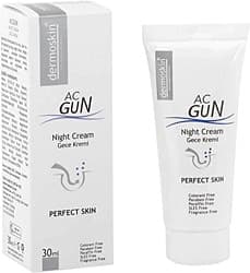 Dermoskin Acnegun Onarıcı Gece Kremi 30 ml ürün görseli