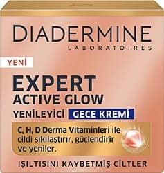 Diadermine Expert Active Glow Yenileyici 50 ml Gece Kremi ürün görseli