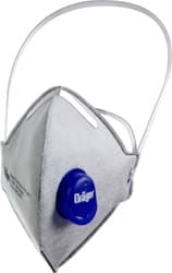 Drager X-Plore 1720 V Odour FFP2 NR D Aktif Karbon Filitreli Solunum Maskesi ürün görseli