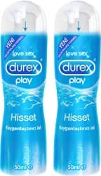 Durex Play Hisset Kayganlaştırıcı Jel 50 ml 2 Adet ürün görseli