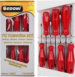 Edoni ETS007 7 Parça Tornavida Seti ürün görseli