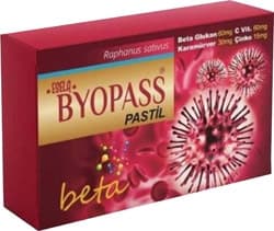 Byopass Beta Glukanlı 12'li Pastil ürün görseli