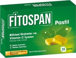 Fitospan Bal Limon ve Nane Aromalı 24'lü Pastil ürün görseli