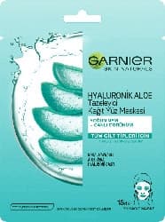 Garnier Hyaluronik Aloe Temizleyici Kağıt Yüz Maskesi ürün görseli