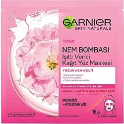 Garnier Nem Bombası Kağıt Yüz Maskesi ürün görseli