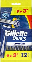 Gillette Blue 3 Comfort Kullan At 12'li Tıraş Bıçağı ürün görseli