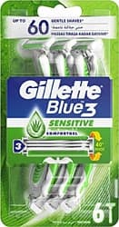 Gillette Blue 3 Sensitive Kullan At 6'lı Tıraş Bıçağı ürün görseli