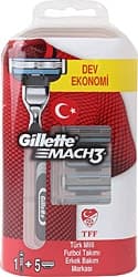 Gillette Mach3 5 Başlıklı Tıraş Bıçağı ürün görseli