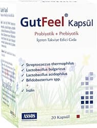 GutFeel Probiyotik + Prebiyotik 20 Kapsül ürün görseli