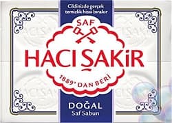 Hacı Şakir Saf Doğal 4x150 gr Beyaz Sabun ürün görseli
