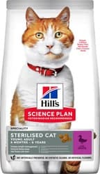 Hill's Sterilised Ördekli 10 kg Yetişkin Kedi Maması ürün görseli