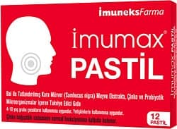 Imumax 12'li Pastil ürün görseli