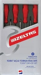İzeltaş 4776008107 7 Parça Torx Tornavida Seti ürün görseli
