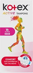 Kotex Active Süper 16'lı Tampon ürün görseli