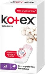 Kotex Günlük Ped Uzun Parfümsüz 28'li ürün görseli