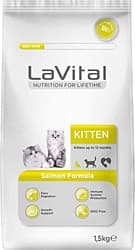 LaVital Kitten Somonlu 1.5 kg Yavru Kedi Maması ürün görseli