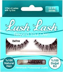 Lush Lash LU-618 %100 Doğal Kıl Define Takma Kirpik ürün görseli