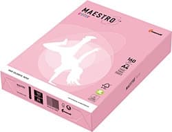 Maestro A4 80 gr 500 Yaprak Pembe Renkli Fotokopi Kağıdı ürün görseli