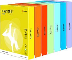 Maestro A4 80 gr 500 Yaprak Renkli Fotokopi Kağıdı ürün görseli