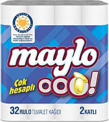 Maylo Ooo 2 Katlı 32'li Tuvalet Kağıdı ürün görseli