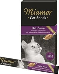 Miamor Cream Malt ve Peynirli 6x15 gr Sıvı Kedi Ödül Maması ürün görseli