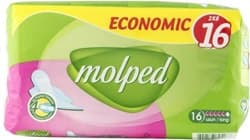 Molped Kanatlı Uzun Ekonomik 16'lı Hijyenik Ped ürün görseli