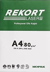 Mopak Rekort A4 80 gr 500 Yaprak Fotokopi Kağıdı ürün görseli