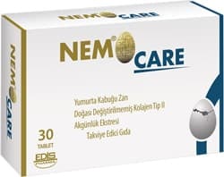 Nemocare Yumurta Kabuğu Zarı 30 Tablet ürün görseli