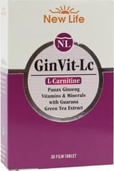 New Life Ginvit LC L-Carnitine 30 Tablet ürün görseli