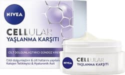Nivea Hyaluron Cellular Filler Dolgunlaştırıcı Yaşlanma Karşıtı Gündüz Kremi Spf 15 50 ml ürün görseli