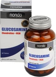 Nondo Glucosamine Chondroitine MSM 60 Tablet ürün görseli