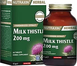 Nutraxin Milk Thistle 200 mg 60 Tablet ürün görseli