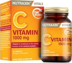 Nutraxin Vitamin C 1000 mg 30 Tablet ürün görseli